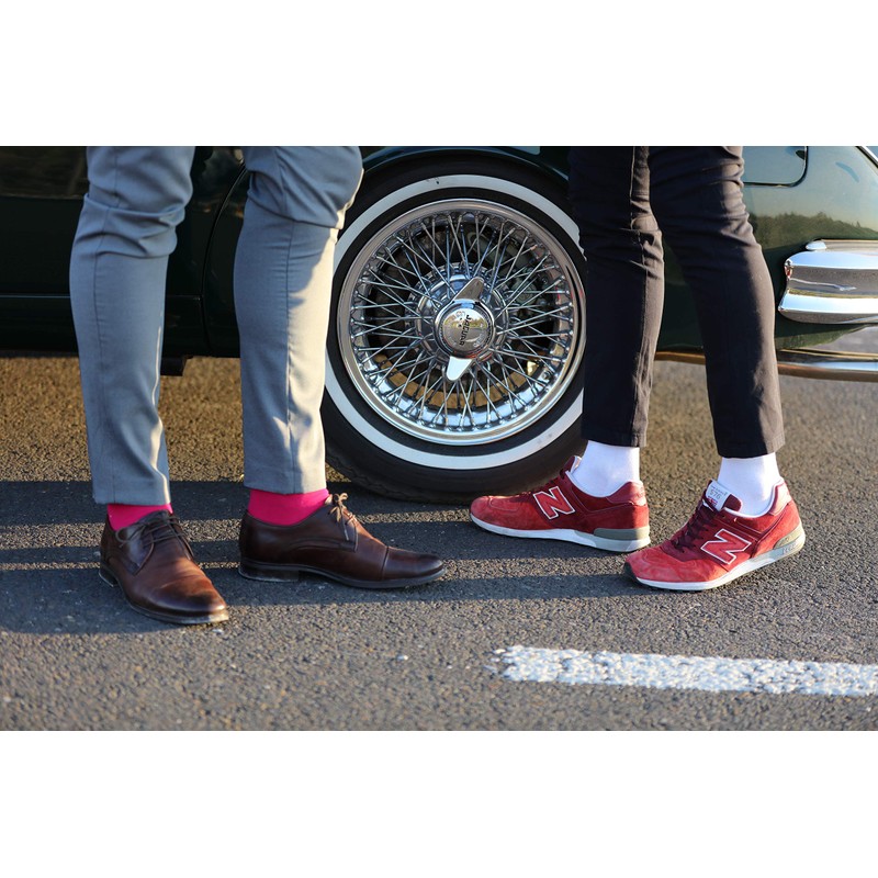 Rainbow Socks – Women's Men's Classic Colourful Cotton Socks -