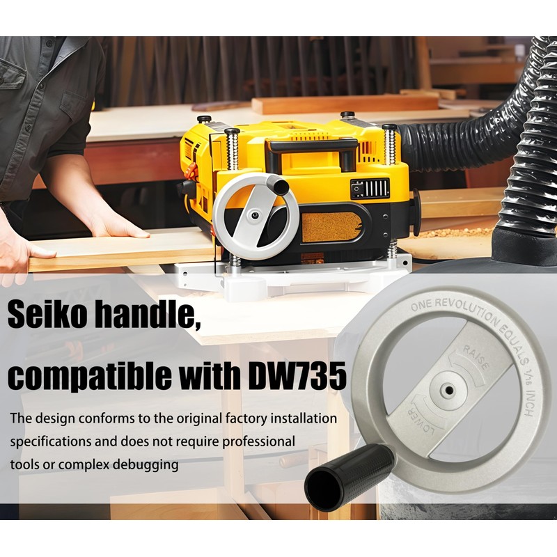 Xiweiqi #5140011-10 514001110 Planer Handle Compatible with DeWalt DW735 DW735