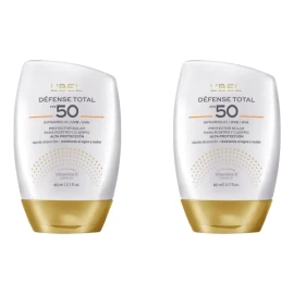 Set De 2 Protector Solar 80 Ml Defense Total De L'bel Fps50