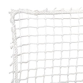 Dynamax Sports High Impact Golf Barrier Net, White, 10X10-ft