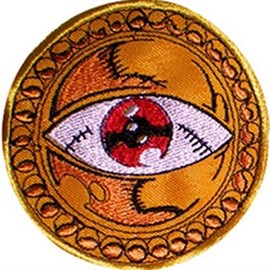 Dr Superhero Strange Eye of Agamotto 3 1/2" Tall Embroidered Costume Patch
