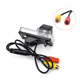 Vlicevrn HD Golden Fisheye Vehicle Car Rear View Camera Dynamic Trajectory Tracks Line Night Vision Backup Parking Camera for Toyota REIZ 4D MK1 / Mark X 4D MK1 / Prius/Land Cruiser LC100 LC120 LC200