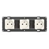 Legrand Alège 16A Pre Wired Triple Socket with Automatic Terminal