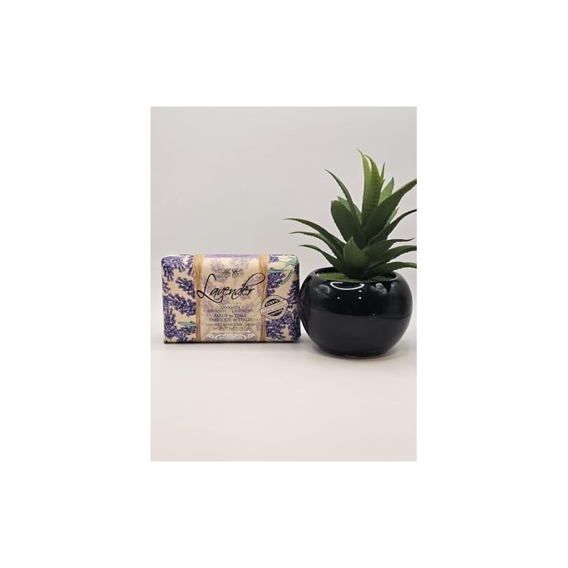 LA FLORENTINA Alighiero Campostrini edition Lavender Vegetable Luxury Soap Bar,