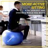 URBNFit Exercise Ball - Yoga Ball in Multiple Sizes for