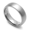 DoubleAccent 6MM Comfort Fit Titanium Wedding Band Satin Finished Classic