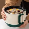 Foldable Electric Pot Portable Prevent Sticking Rapid Heating Multifunctional Cooker
