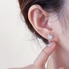 Onnzin Hypoallergenic Titanium Earrings for Sensitive Ears,Implant Grade Titanium Cubic