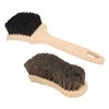 Car Wheel Tire Cleaning Brush Horsehair Interior Exterior for Leather