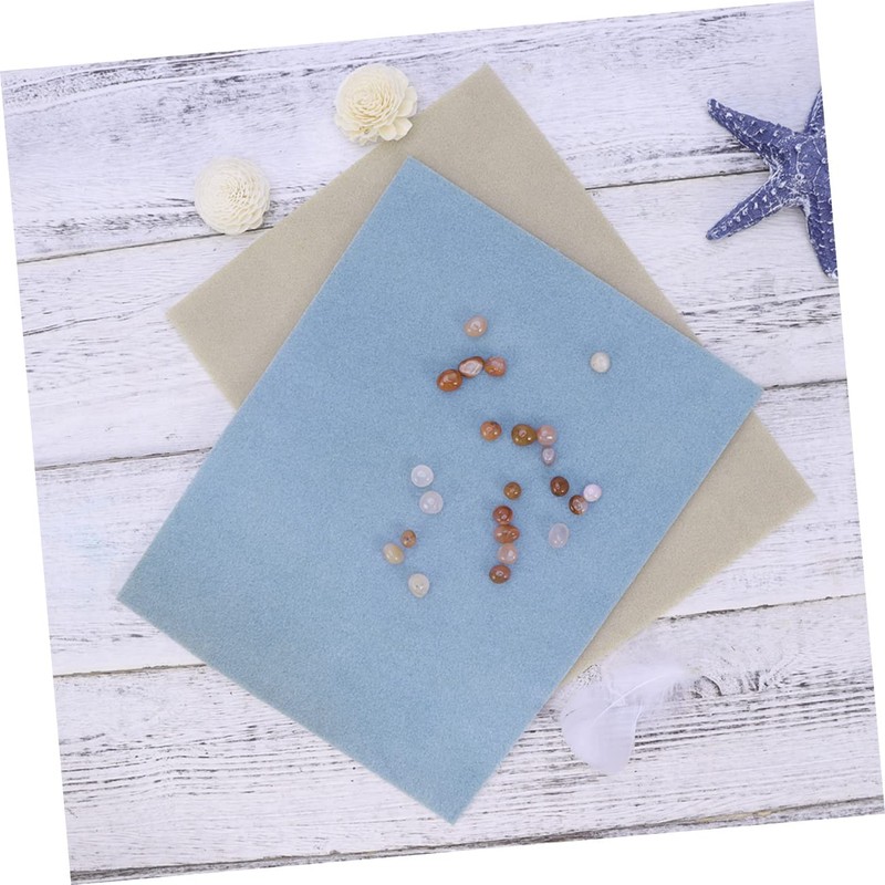 LALAFINA 4pcs Non-Slip Bead Mats for Jewelry Making Rolling Cushions