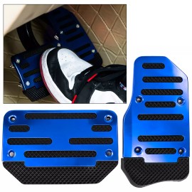 Unbranded 2Pc Universal Non-Slip Automatic Gas Brake Foot Pedal Pad Cover Kit Accessories