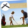 Totority 2pcs Golf Stick Club Shaft Extension Putter Extension Rods