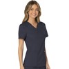 Cherokee Scrub Set For Women, Modern Classic Fit Mock Wrap