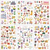 6 Sheets Easter Temporary Tattoos for Kids, Easter Egg and