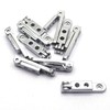 Tulead Hinge Jewelry Small Box Hinges Hinge Rail for Box,Wardrobe