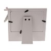 Grey Memorial Wooden Photo Frame with Feather Attachment 6x4 -