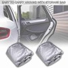 Car Cover Full Sedan Covers with Reflective Strip Sunscreen Protection
