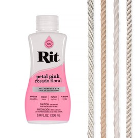 Rit Dye Liquid Sampler Kit- Wide Selection of Colors and Rope Samples