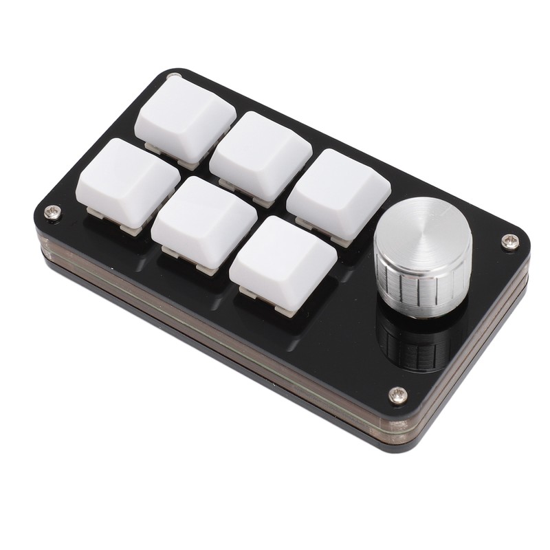 Mini 6 Key Keypad with Knob Custom Programming Hot Swappable