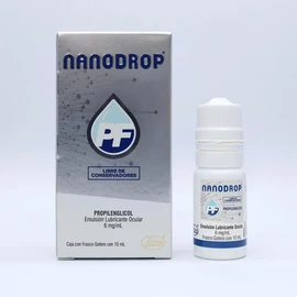 Nanodrop PF Gotas Oftalmicas 10 ml.