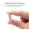 Arcanite USB Fingerprint Reader Scanner for PC Windows 11 Zinc