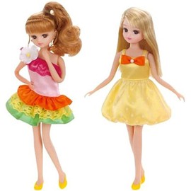 Licca-chan LW-18 Party Dress Set (Tropical & Lemon)