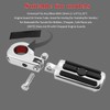 LDJXDADI 1.25" Highway Footpegs, Adjustable Footrest Mounting P-Clamps Compatible with
