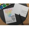 100 Blank Postcards, White, DIN A6, Creative Crafts, Design Individual