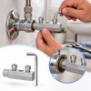 Broken Pipe Thread Extractor Tool – Adjustable 4/6 Point Faucet