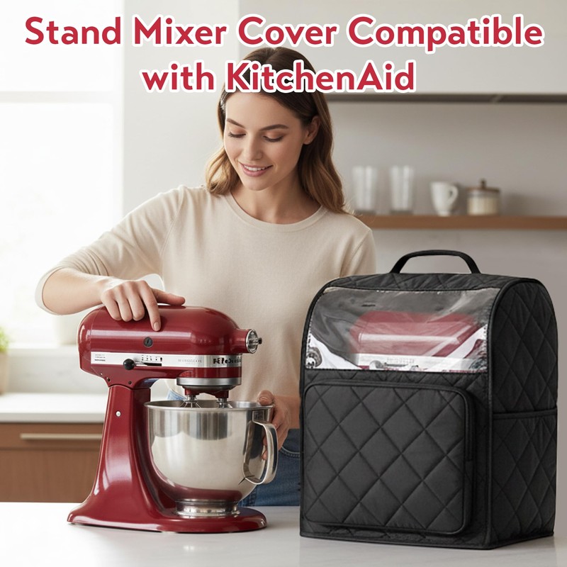 Stand Mixer Cover Compatible with KitchenAid 6/7/8 Quart Bowl Lift