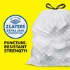 Glad ForceFlex Tall Kitchen Drawstring Trash Bags, 13 Gal, Fresh