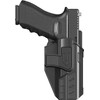 Level 2 OWB Paddle Holster, Auto Lock Quick Release Polymer