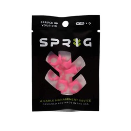 Sprig S6PK-1420-PK Sprig 1/4-20 (6 Pieces) Pink