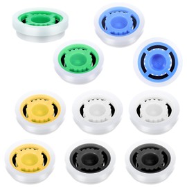Mabor 10Pcs Shower Flow Restrictor, gpm 1.5/1.8/2.0/2.5/3.0 Shower Flow Reducer, Water Flow Restrictor, Showering Head Water Limiter Set for Handheld