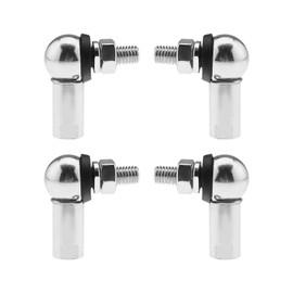 OTOTEC Winkelgestänge-Kugelgelenk-Set, mit Federclip, Staubdichtung, CS DIN 71802, Ersatz für Schaltgestänge, M8 (LH und RH), 4 Stück