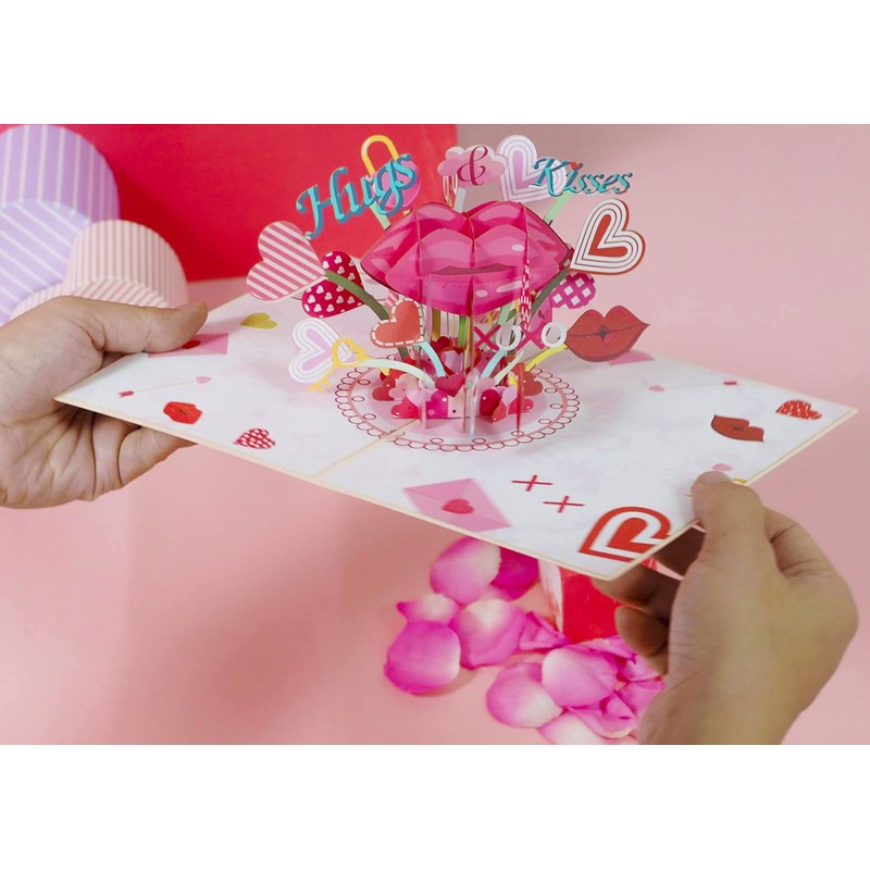 XOXO Pop Up Card