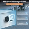 GoldenKey White Fingerprint Safe for Home, 1.2 Cu Ft Biometric