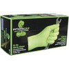 Python Grip Nitrile Gloves - Hi Vis Green - 6mil