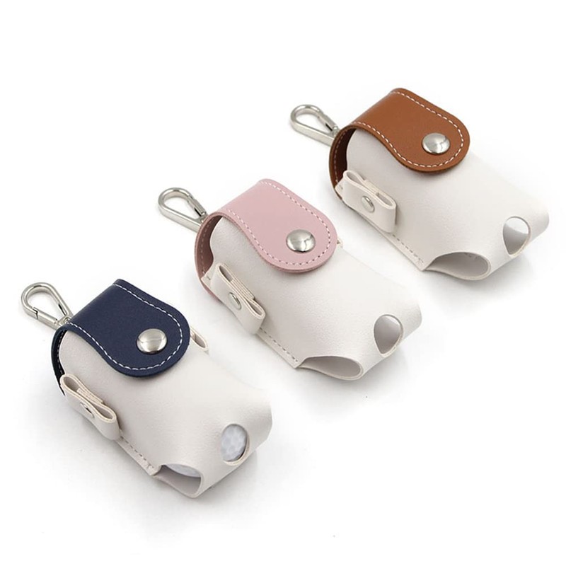 Golf Ball Carry Bag, Hook Design 4 Slots Hold 2