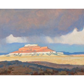 Maynard Dixon : Thunder Over Shiprock : 1943 : Archival Canvas Print