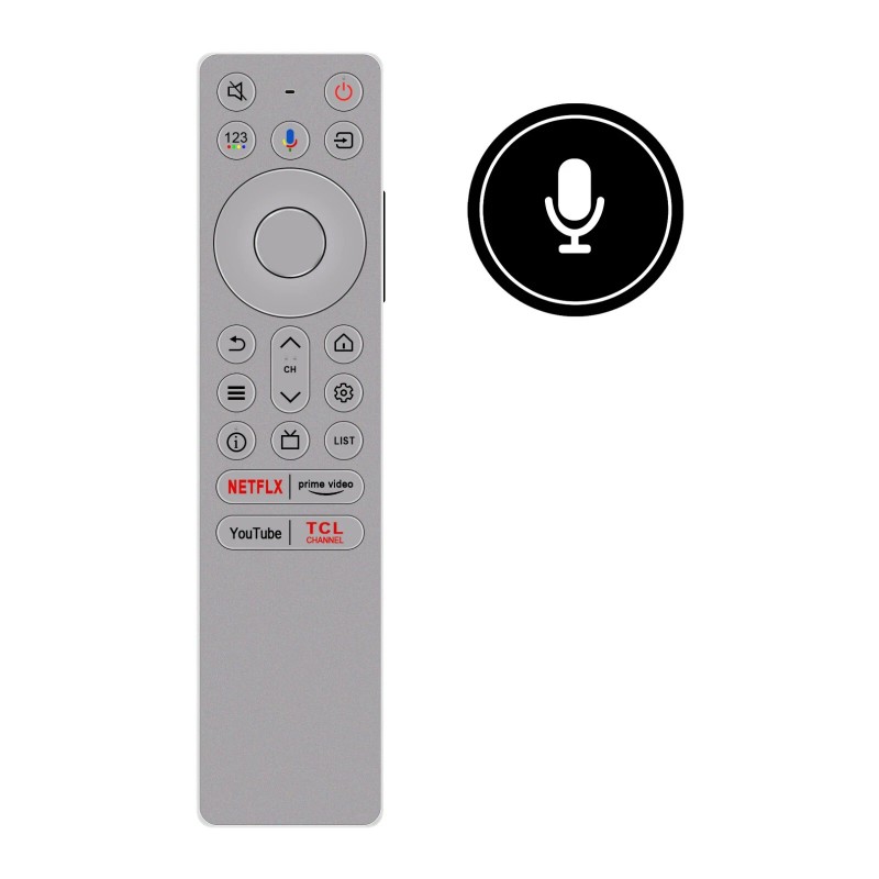 For TCL New RC933 FUB1 Voice Replaced Remote fit for