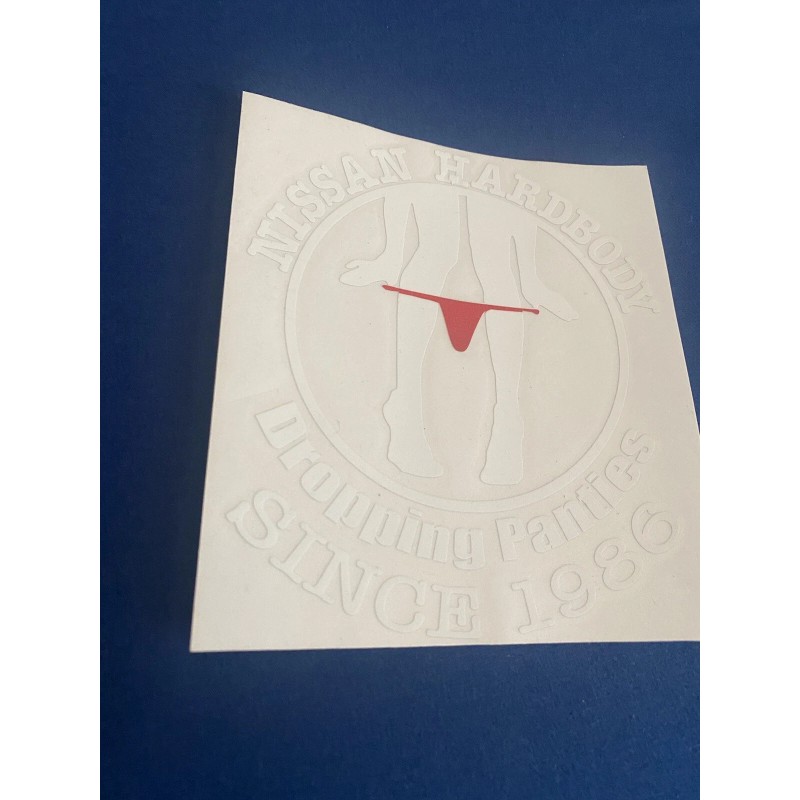 Nissan Hardbody “Dropping Since 1986” Sticker