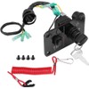 Single Engine Key Switch Panel 704 Control Box for Yamaha