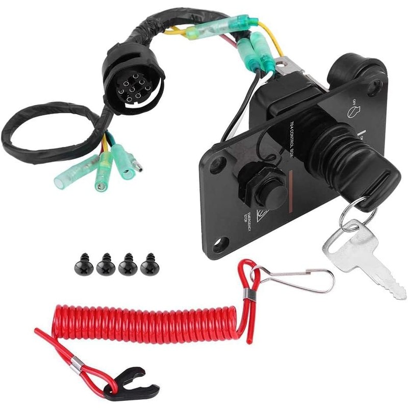 Single Engine Key Switch Panel 704 Control Box for Yamaha