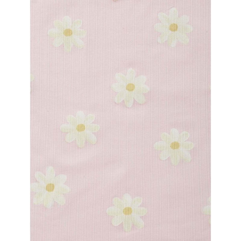 Gelato Pique PBGG251185PNKF Daisy Pattern Blanket, Pink