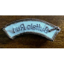 Boy Scouts of America BUFFALO RUN Circular Curved Camp Patch BSA