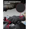 KEMIMOTO Motorrad Handschuhe Herren mit PU-Schaum, Touchscreen Anti-Rutsch Motorradhandschuhe, Sport