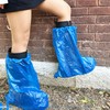 Large Thicker Boot And Shoe Covers Disposable Non-Slip 50 Pack