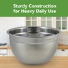 Tovolo Small Stainless Steel Mixing Bowl 1.5 Quart Metal Mixing