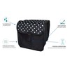Beluko bike bag, children saddle bag, luggage carrier double 2